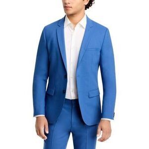 Hugo Men's Blue Arti Solid Extra Slim Fit Suit Jacket 42R RTL: $495.00
